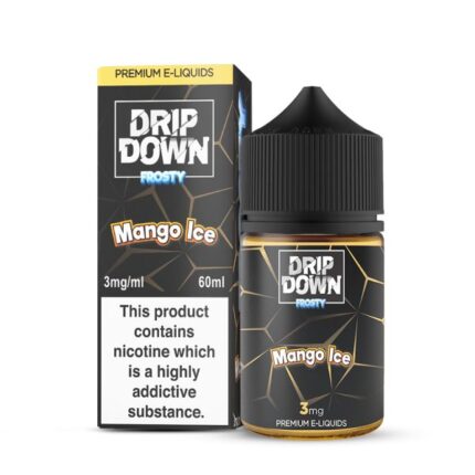 Drip Down E Liquids – Frosty Mango Ice 60ml (3, 6, 12 mg)