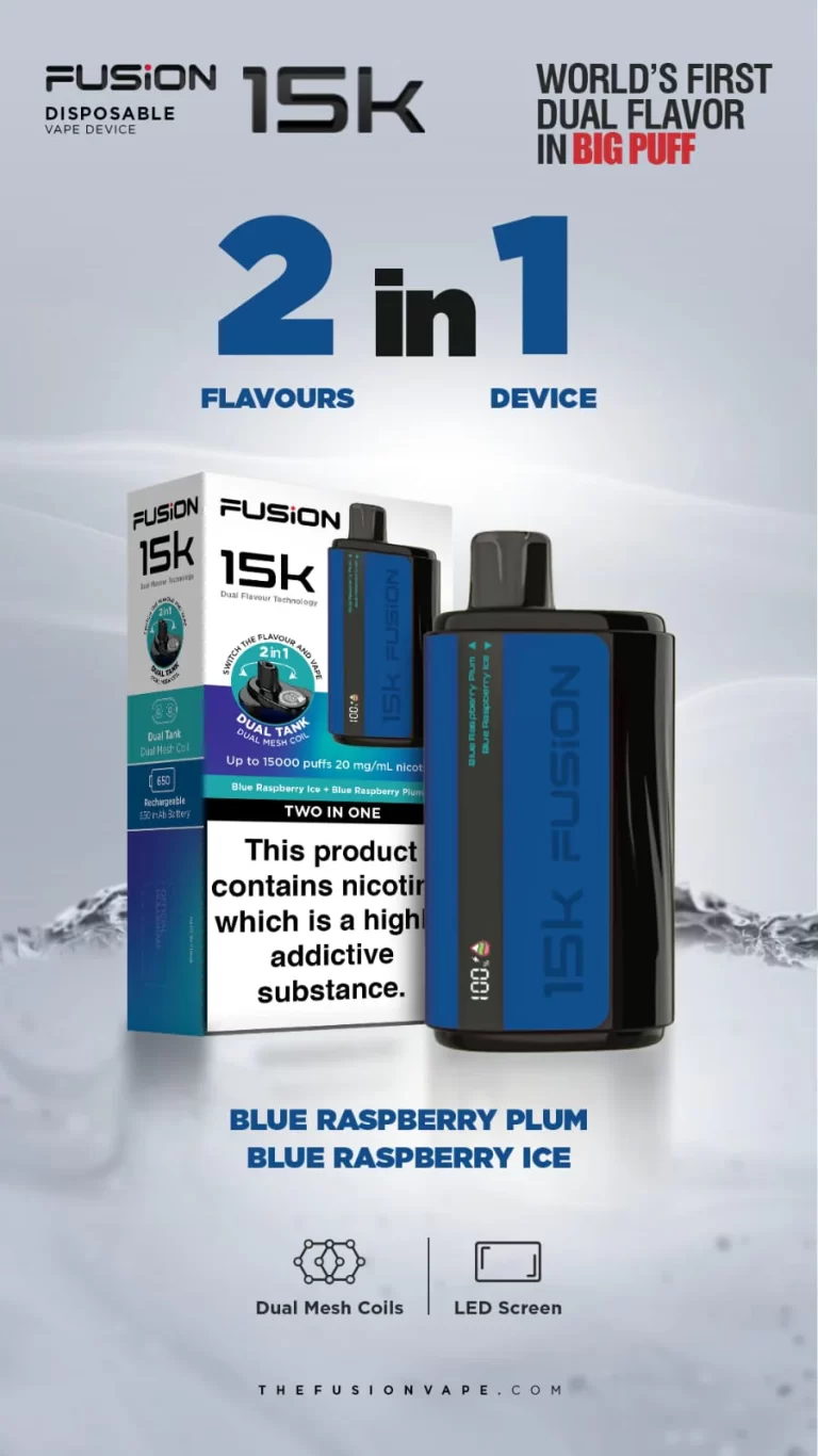 Fusion-2-in-1-Disposable-Vape-Blue-Raspberry-Plum-Blue-Raspberry-Ice-20mg-15000Puffs-768x1366