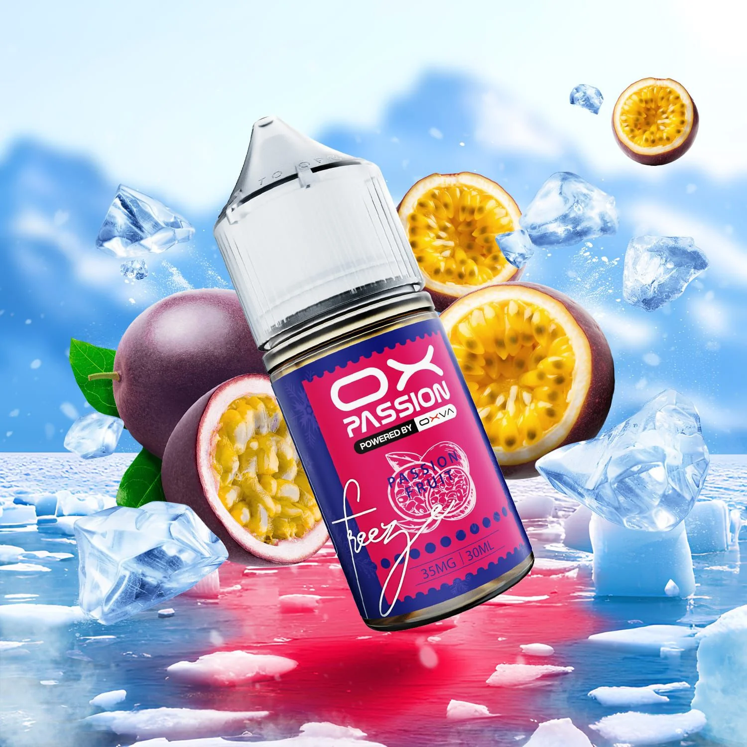 Ox Passion Freeze Flavor Dragon Fruit 30ml By Oxva