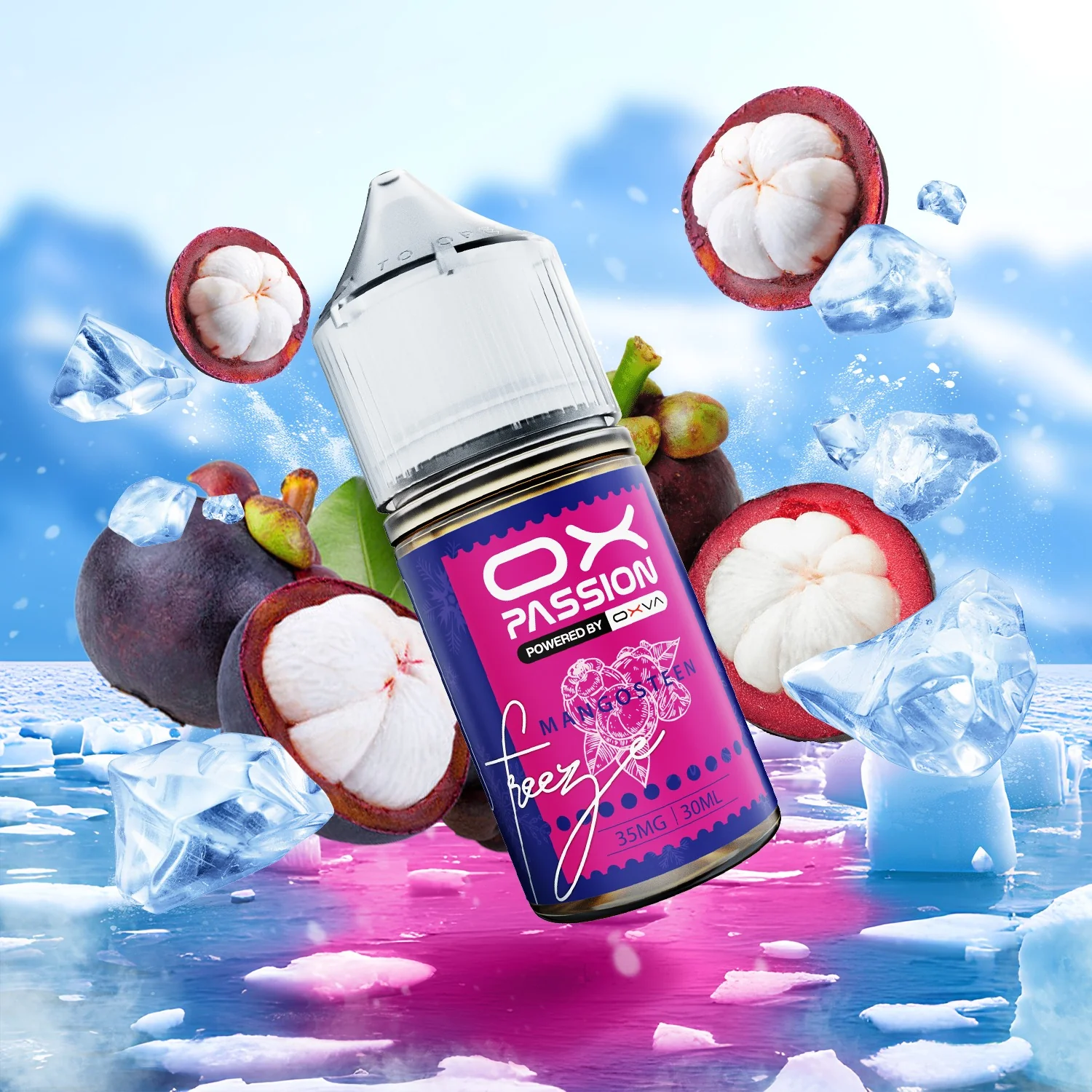 Ox Passion Freeze Flavor Mangosteen 30ml By Oxva