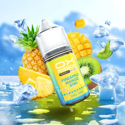 Ox Passion Freeze Flavor Pineapple Mango Kiwi 30ml By Oxva