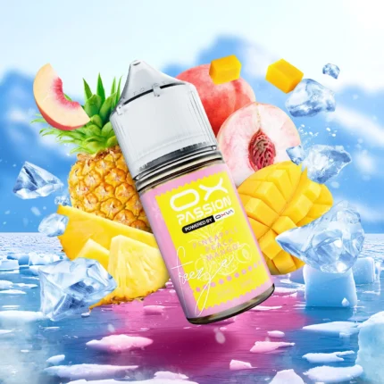 Ox Passion Freeze Flavor Pineapple Peach Mango 30ml By Oxva