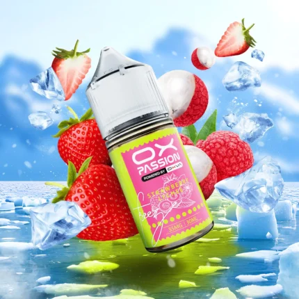 Ox Passion Freeze Flavor Strawberry Lychee 30ml By Oxva