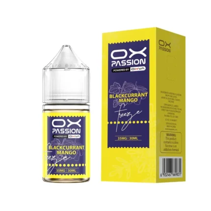 Oxva OX Passion Freeze Blackcurrant Mango 30ml (35mg -55mg)