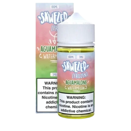 Skwezed Frozen Aguamalone Watermelon Ice FreeBase 100ml